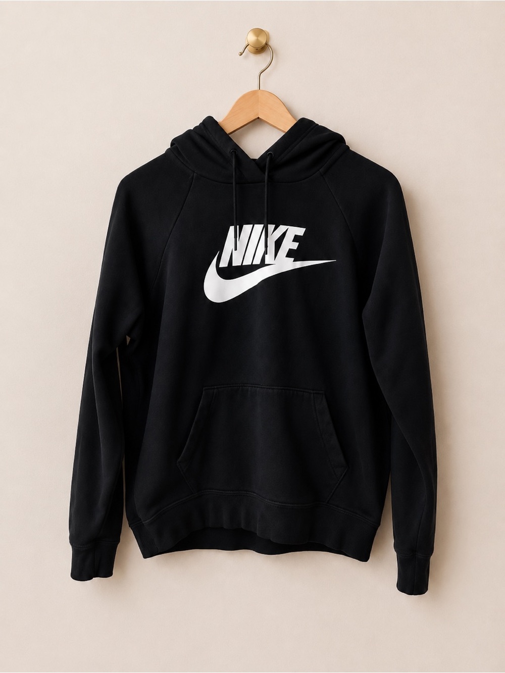 Nike Black Pullover Hoodie Size Small